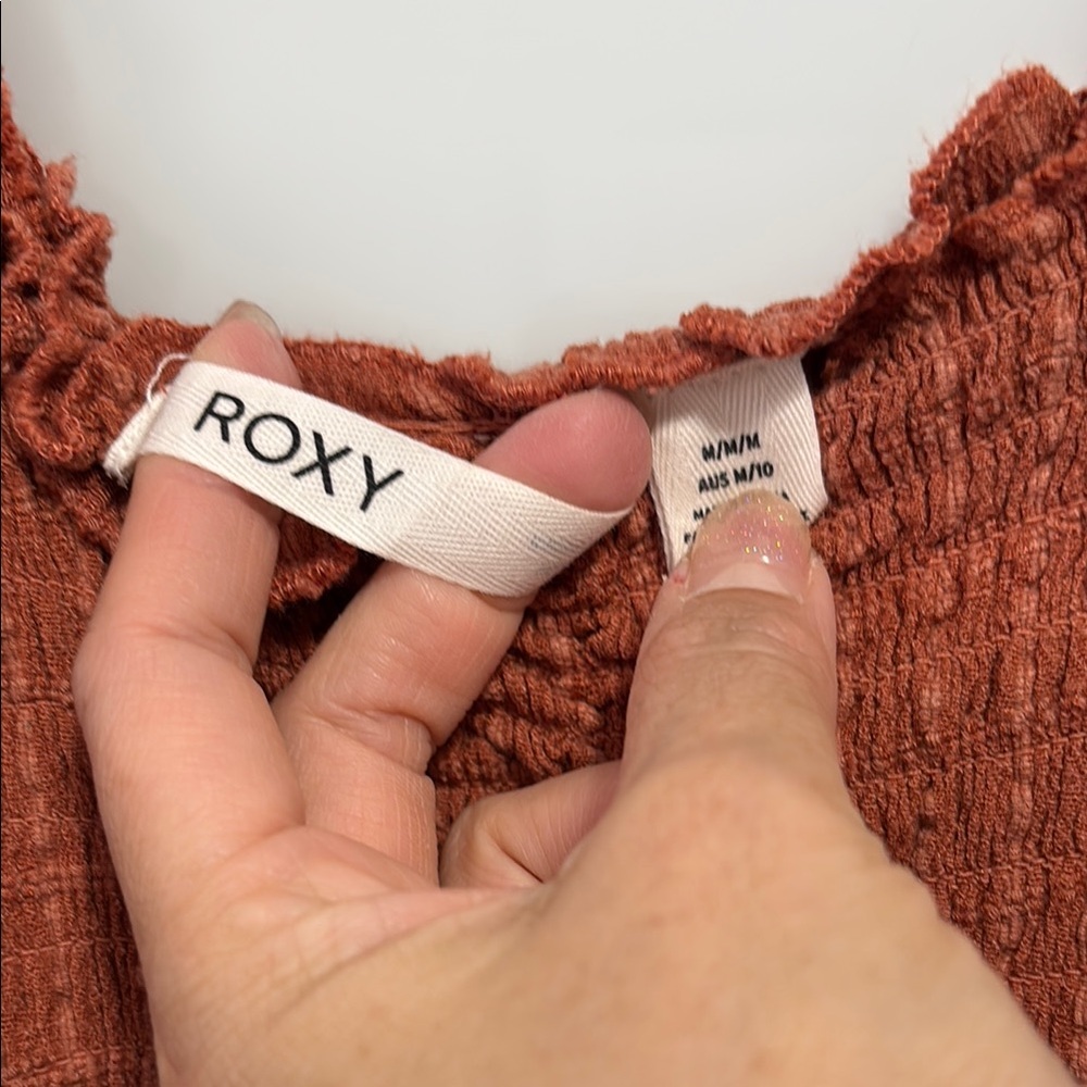Roxy Rust Dress - Picture 4 of 8